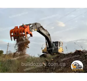 Оренда екскаватора з викорчовувачем для пнів та дерев. Викорчовувач пнів та дерев.Очищення траншей від пнів Оренда екскаватора з викорчовувачем для пнів та дерев. Викорчовувач пнів та дерев.Очищення траншей від пнів