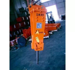 Гідравлічний молот на екскаватор 100 кг 1т-3т Гідравлічний молот на екскаватор 100 кг 1т-3т
