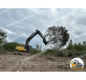 Оренда екскаватора з викорчовувачем для дерев. Викорчовувач дерев. Оренда екскаватора з викорчовувачем для дерев. Викорчовувач дерев.