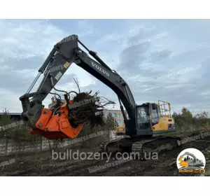 Гусеничний екскаватор Volvo 300 для викорчовування пнів та розліснення дерев. Викорчовувач пнів та дерев. Ощищення траншей,каналів Гусеничний екскаватор Volvo 300 для викорчовування пнів та розліснення дерев. Викорчовувач пнів та дерев. Ощищення траншей,каналів